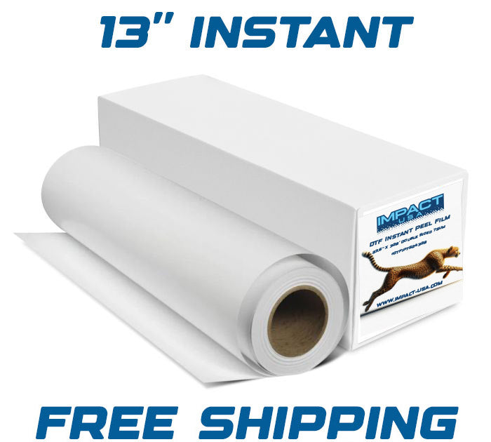 Impact 13" x 328' Double Sided Instant Peel DTF Film