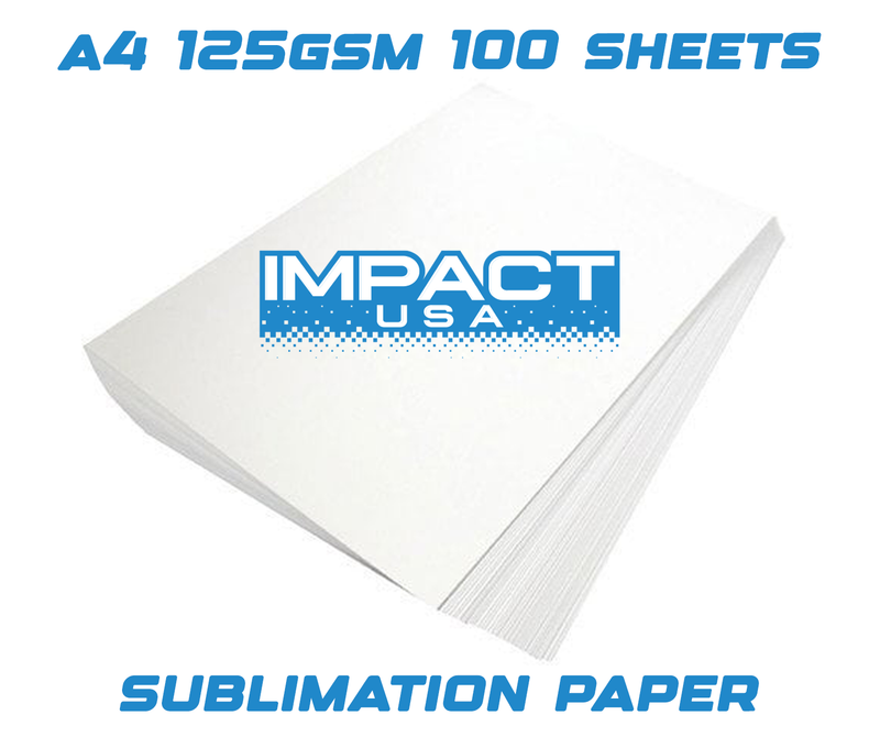 A4 Sublimation Paper 125gsm Sheet - 100