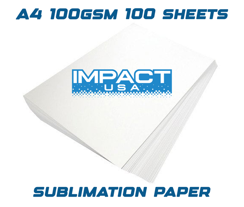 A4 Sublimation Paper 100gsm Sheet - 100