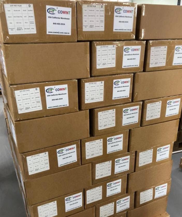 Cowint DTF Film 23.62" x 328' S9 Double Sided Matte Roll INSTANT Peel