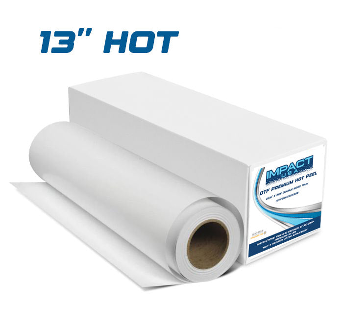 Impact 13" x 328' Double Sided Hot Peel DTF Film