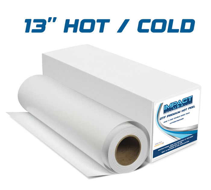 Impact 13" x 328' Double Sided Hot / Cold Peel DTF Film