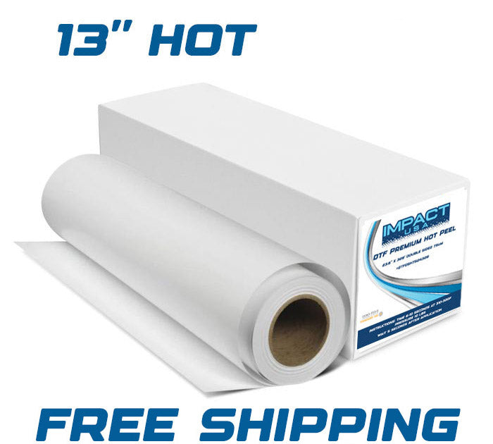 Impact 13" x 328' Double Sided Hot Peel DTF Film