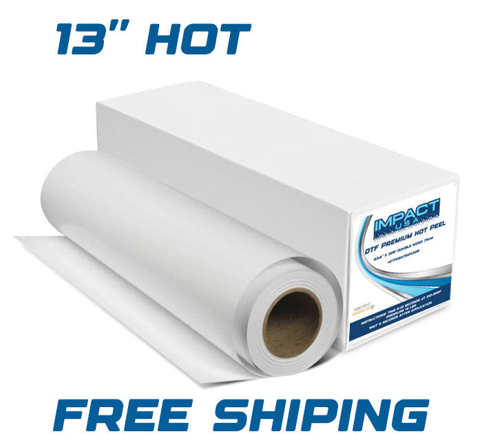 Impact 13" x 328' Double Sided Hot Peel DTF Film