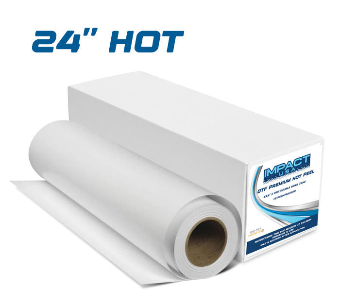 Impact 24" x 328' Double Sided Hot Peel DTF Film