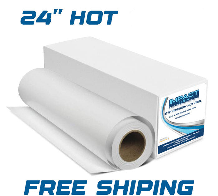 Impact 24" x 328' Double Sided Hot Peel DTF Film