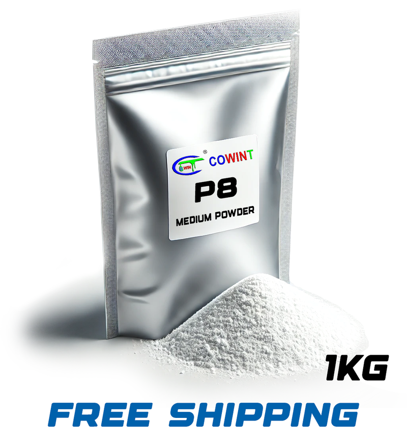 Cowint P8 medium DTF hot melt adhesive powder 1kg bag
