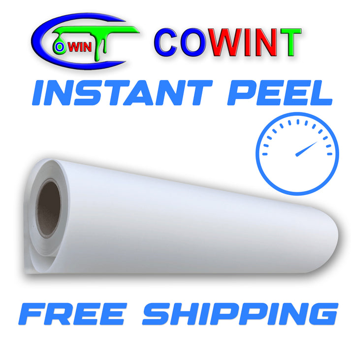 Cowint DTF Film 13" x 328' Double Sided Matte Roll INSTANT Peel