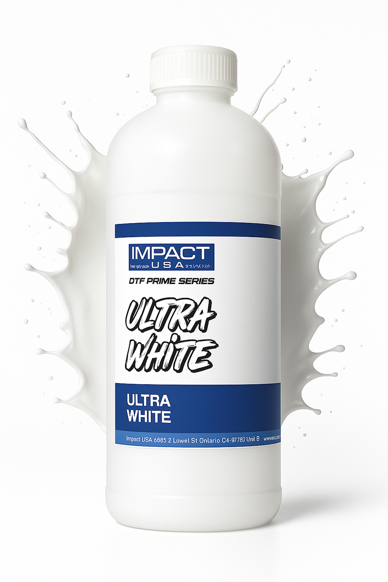 DTF Ultra White ink 1kg bottle for DTF printing
