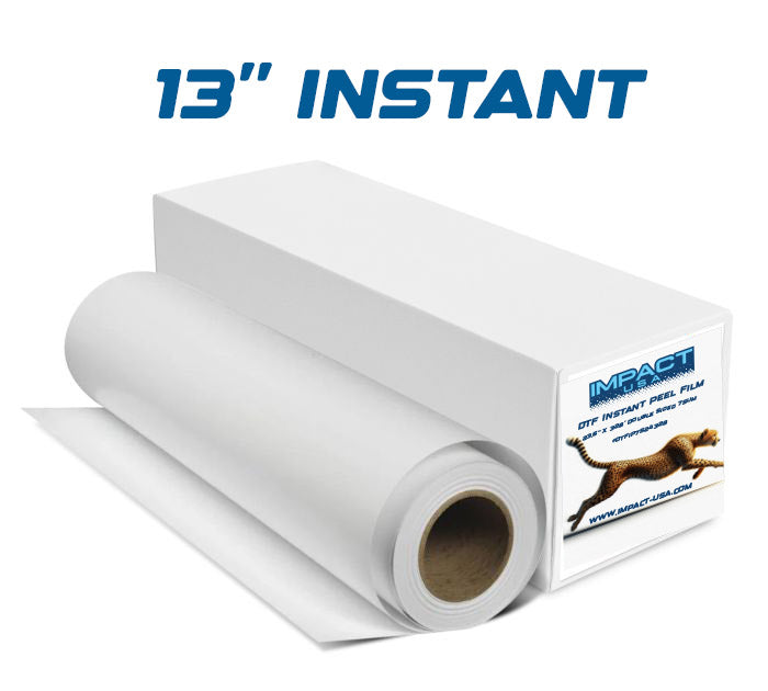 Impact 13" x 328' Double Sided Instant Peel DTF Film