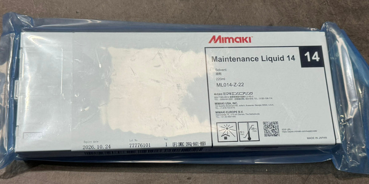 Mimaki Mild Solvent Cleaning Liquid - SPC-0294 — Inkjet Parts