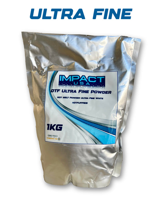 Impact Ultra Fine 80 Micron TPU DTF Powder Hot Melt Adhesive Powder 1kg