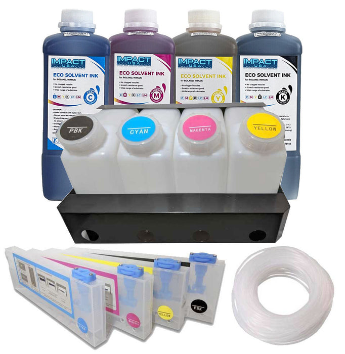 Roland Bulk Solvent Ink Starter Kit