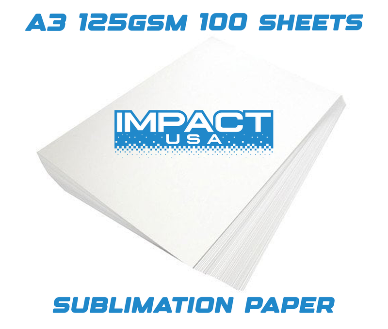 A3 Sublimation Paper 125gsm Sheet - 100