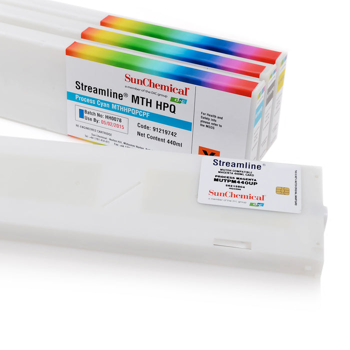 Mutoh Streamline Solvent ink 440ml Cartridge with Chip Card