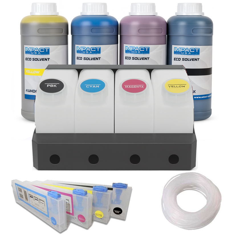 Roland Bulk Solvent Ink Starter Kit + CMYK 1 Liter