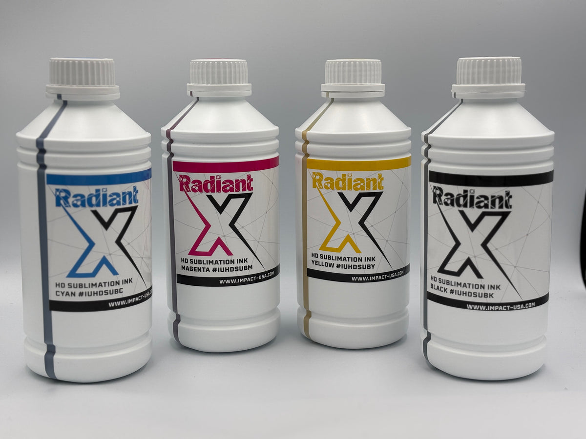 Sublimation inks CMYK 1 Liter Bottles | Inkjet Parts