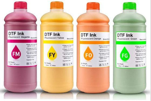 DTF Fluorescent Inks 1 Liter - INKJET PARTS