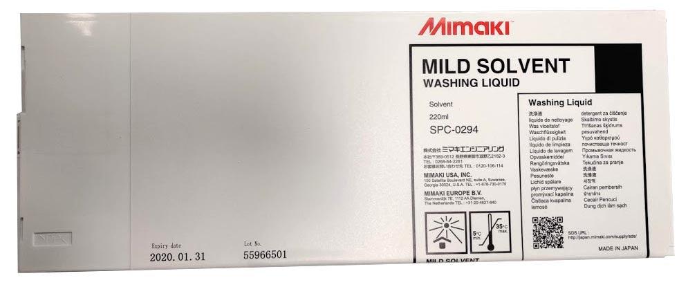 Mimaki Mild Solvent Cleaning Liquid (220ml cartridge) - SPC-0294 - INKJET PARTS